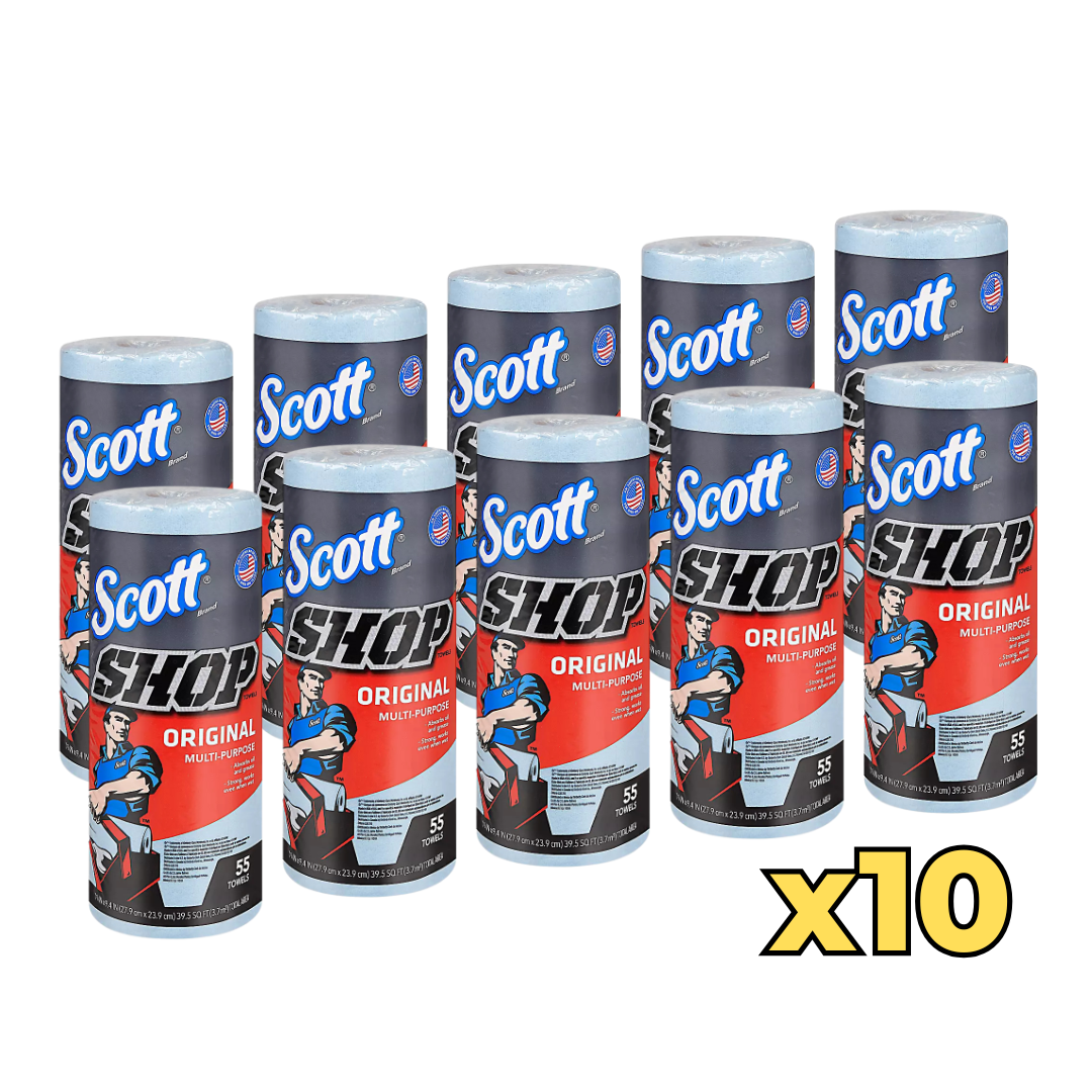TOALLAS SCOTT SHOP 10 PZ MULTIUSOS